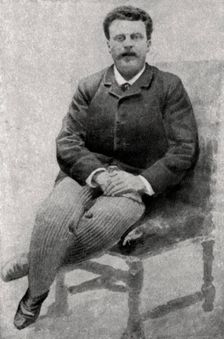 Guy de Maupassant, French author, 1890