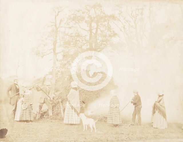 Guy Fawkes, 1853. Creator: John Dillwyn Llewelyn.