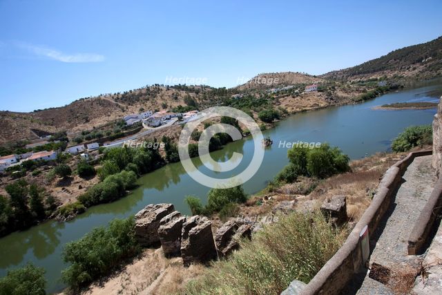 Guadiana River, Mertola, Portugal, 2009. Creator: Samuel Magal.