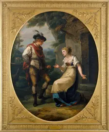 Gualtherius and Griselda c1772. Artist: Angelica Kauffman