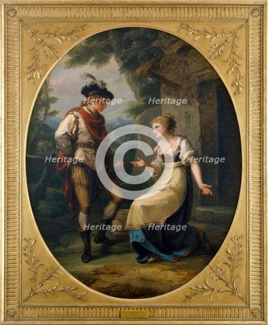 'Gualtherius and Griselda', c1772. Artist: Angelica Kauffman.