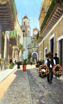 Guanajuato, Mexico, 1910. Creator: Fred Harvey