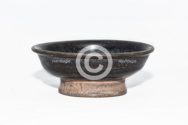 Guangdong Jun stem saucer, 1368-1644. Creator: Unknown.