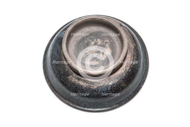 Guangdong Jun stem saucer, 1368-1644. Artist: Unknown.