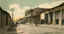 Guantanamo - Calle Calixto Garcia 1907. Creator: Unknown