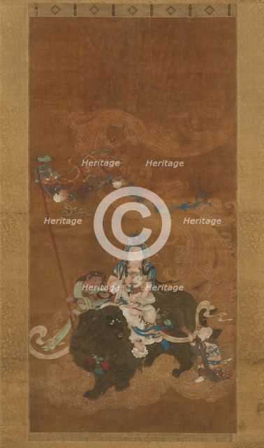 Guanyin the Bringer of Sons, late 16th century. Creator: Unknown.