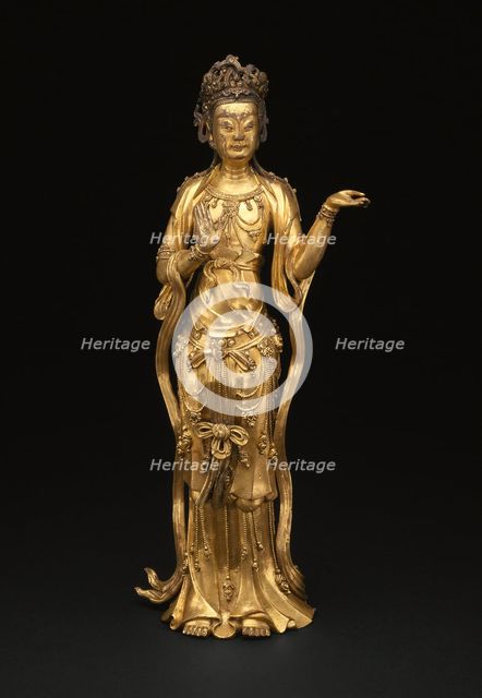 Guanyin (Avalokiteshvara), Yuan/early Ming dynasty, late 14th century. Creator: Unknown.
