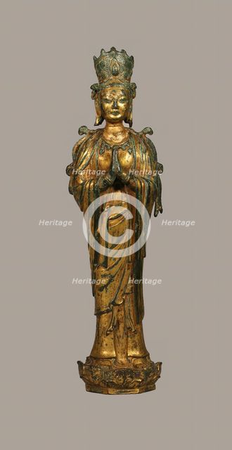 Guanyin (Avalokitesvara), Liao dynasty (907-1125), 11th century. Creator: Unknown.