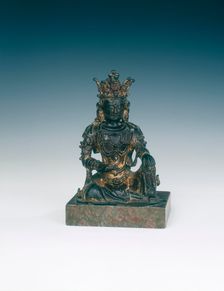Guanyin sculpture, China, 14th century. Creator: Unknown