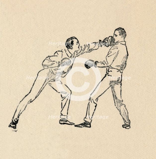 'Guard for Left-Hand Lead at Head', 1912. Artist: Unknown.
