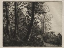 Guard House. Creator: Alphonse Legros (French, 1837-1911)