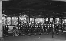 Guard of Honour from HMS Sirius Antwerp, c1946-c1949