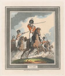 Guard, September 1, 1798., September 1, 1798. Creator: Thomas Rowlandson