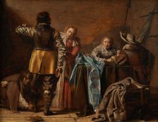 Guardhouse interior, between 1626 and 1678. Creator: Pieter Codde