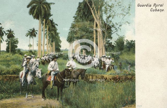 'Guardia Rural Cabana', c1910. Artist: Unknown.