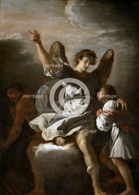 Guardian angel, c. 1616-1618. Creator: Fetti, Domenico (1588/90-1623).