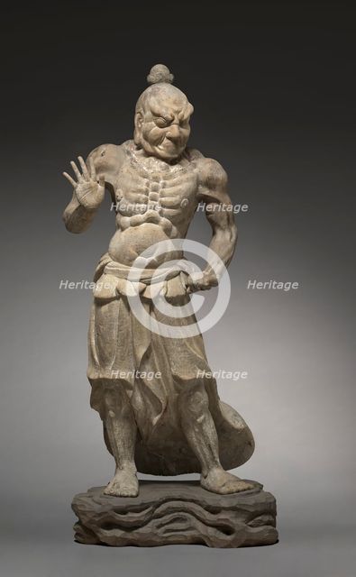 Guardian Figure: Nio, 1200s. Creator: Unknown.