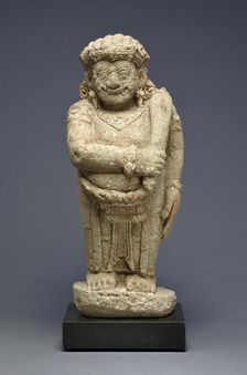 Guardian Figure (Dvarapala), c. 15th century. Creator: Unknown
