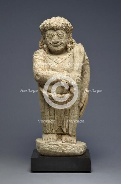 Guardian Figure (Dvarapala), c. 15th century. Creator: Unknown.