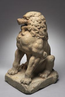 Guardian Lion, c. 600. Creator: Unknown