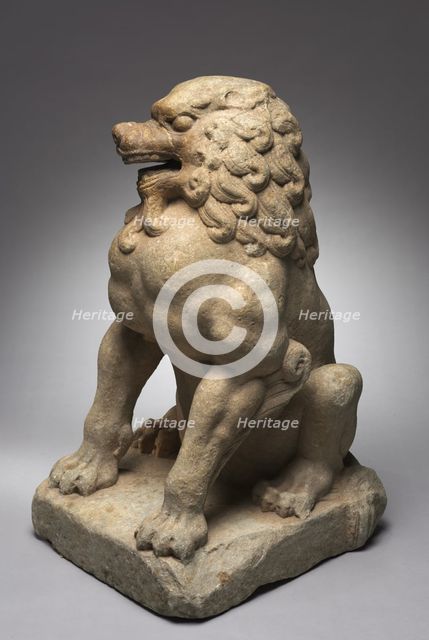Guardian Lion, c. 600. Creator: Unknown.