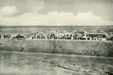 Guarding the Banks of the Suez Canal (1919). Creator: Unknown