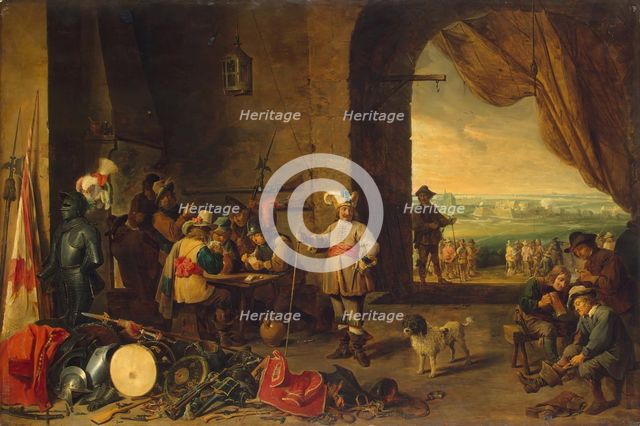 Guardroom, 1642. Creator: David Teniers II.