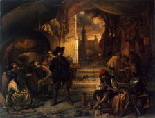 Guardroom, 1850. Creator: Jan August Hendrik Leys