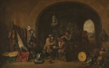 Guardroom, c.1740. Creator: Jacques Ignatius de Roore