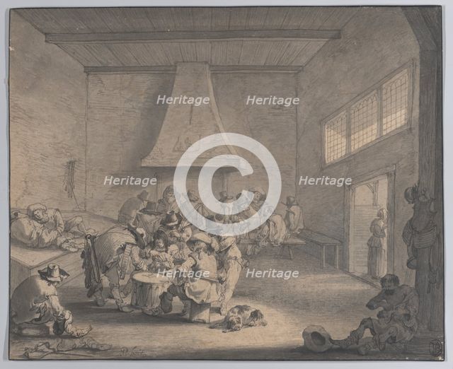 Guardroom Scene, ca.1700. Creator: Peeter Bout.