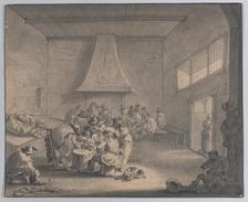 Guardroom Scene, ca.1700. Creator: Peeter Bout