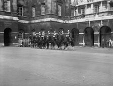 Guards at Horse Guards, London, c1955. Creator: Arthur Charles Kirby Ware