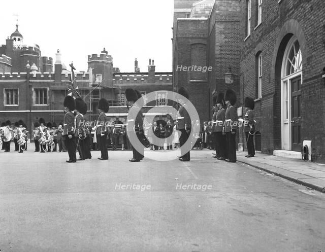 Guards at St James' Palace, London, c1955. Creator: Arthur Charles Kirby Ware.