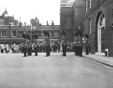 Guards at St James Palace, London, c1955. Creator: Arthur Charles Kirby Ware