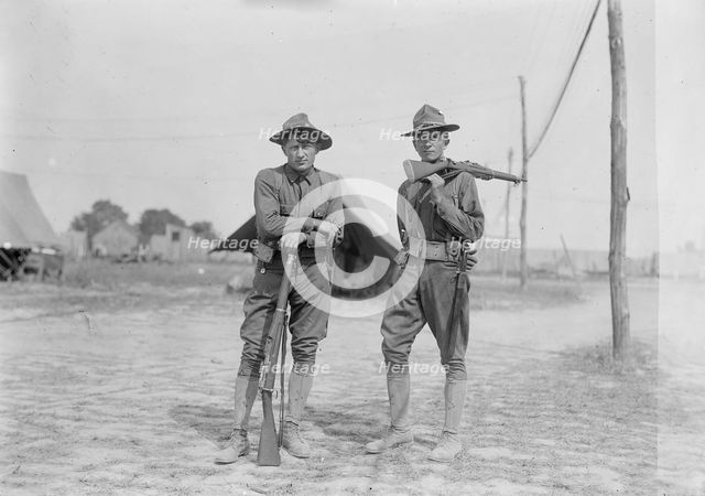 Guards - Gettysburg, 1913. Creator: Bain News Service.
