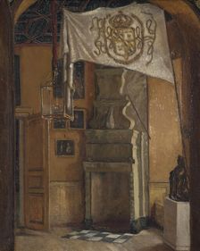 Guards Room at Gripsholm, 1870. Creator: Ernst Josephson