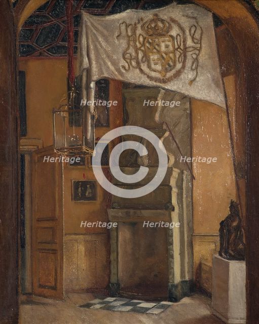 Guards' Room at Gripsholm, 1870. Creator: Ernst Josephson.
