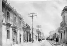 Guatemala - Street Scene, Guatemala City, 1911. Creator: Harris & Ewing