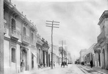 Guatemala - Street Scene, Guatemala City, 1911. Creator: Harris & Ewing