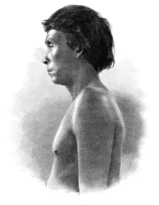 Guatsu Indian, Central America, c1890. Artist: Henri Thiriat