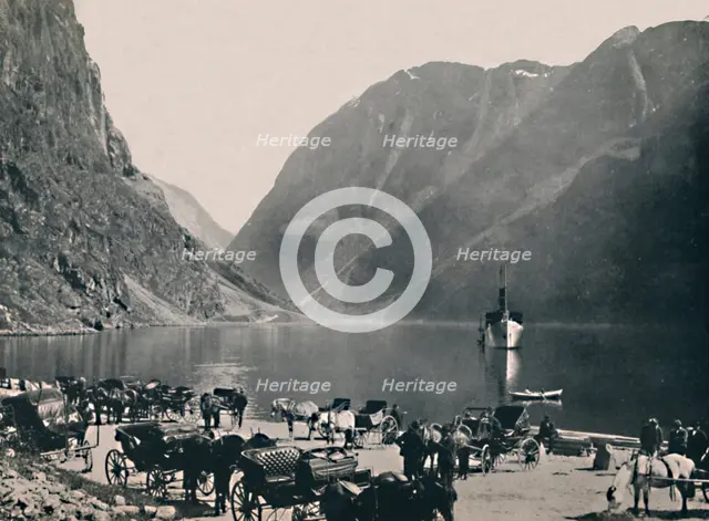 'Gudvangen, Naeroyfjord', 1914. Creator: Unknown.