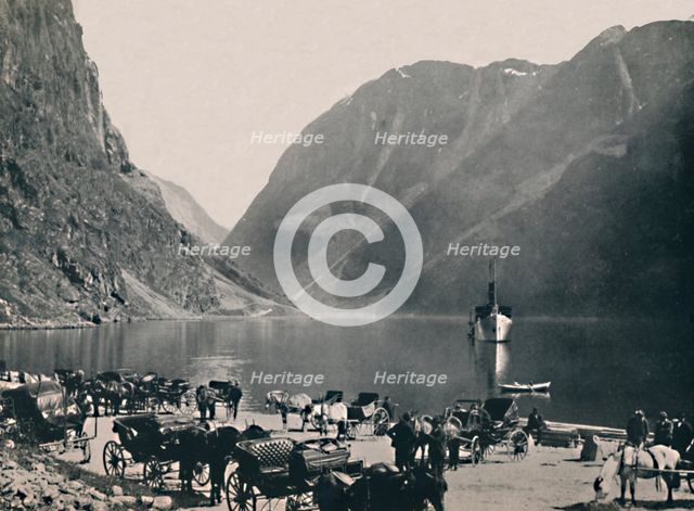 'Gudvangen, Naeroyfjord', 1914. Creator: Unknown.