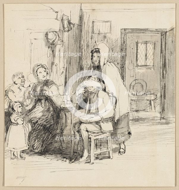 Guess My Name, c.1821. Creator: David Wilkie.
