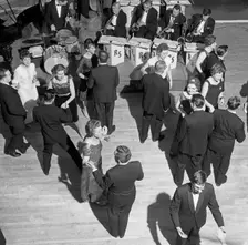 Guests at a Christmas dance at Sheffield University, South Yorkshire, 1967. Creator: Michael Walters