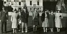 Guests at Balmoral October 1946, (1947). Creator: Unknown