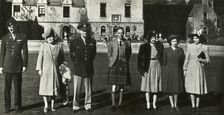 Guests at Balmoral October 1946, (1947). Creator: Unknown