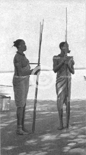 ''Guerriers Chillouks; Le Nord-Est Africain', 1914. Creator: Unknown.