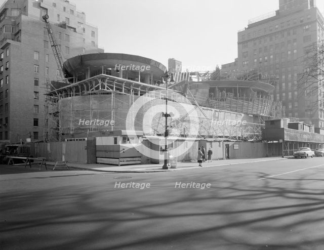 Guggenheim Museum, 88th St. & 5th Ave., New York City, 1957. Creator: Gottscho-Schleisner, Inc.