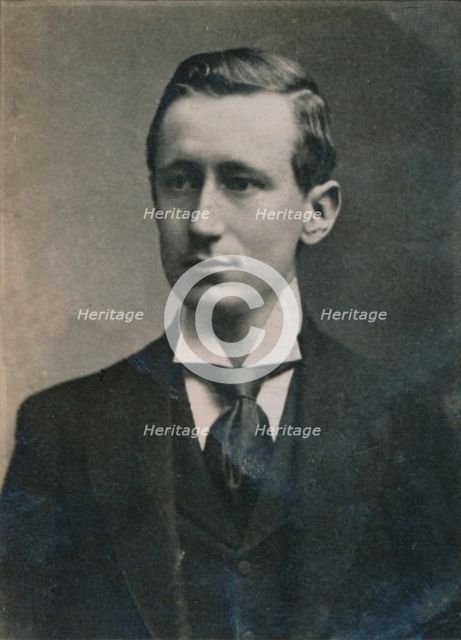 'Guglielmo Marconi', (1874-1937), Italian physicist and inventor, 1894-1907. Artist: Unknown.