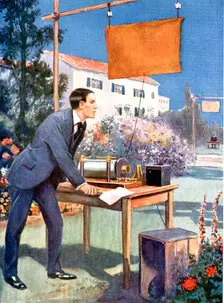 Guglielmo Marconi (1874-1937), Italian physicist and radio pioneer